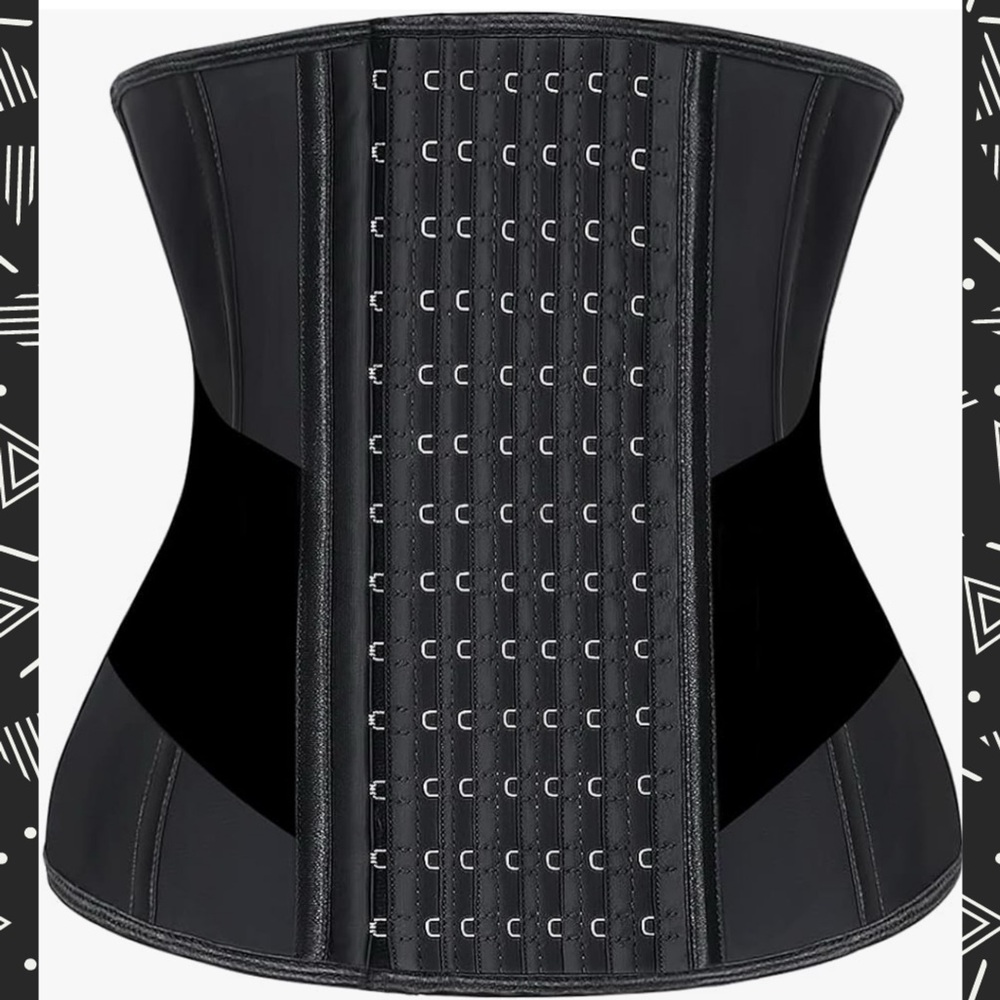 Women’s Waist Trainer Corset Belt - Black